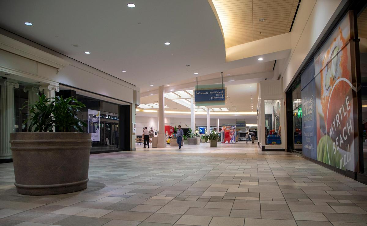 The Myrtle Beach Mall in the North Myrtle Beach area.