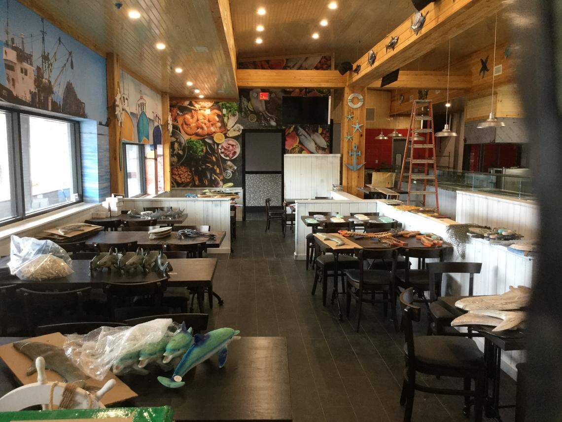 A dining room in Clearwater Oyster Bar and Grill, which is expected to open in June on Restaurant Row in the Myrtle Beach area. It joins Soho, The Chophouse Prime Steakhouse and Burger Boys in a complex along the Intracoastal Waterway.