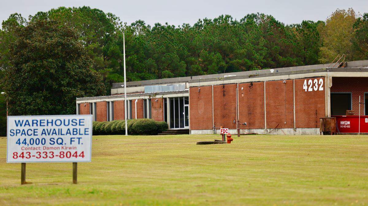 This Loris warehouse, on Meadow Street, currently sits vacant after previously housing gun manufacturing company Auto Mag Ltd. The company’s founder allegedly defrauded investors and shareholders out of millions of dollars.