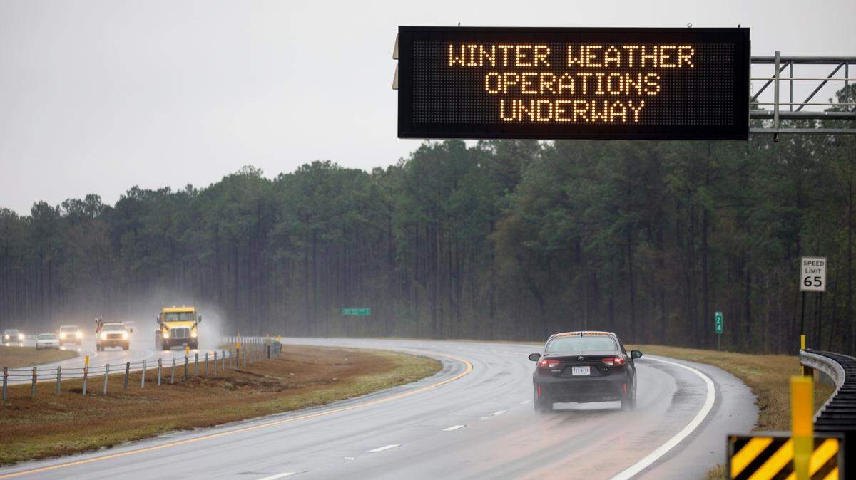 Freezing rain and icy conditions are expected to develop in the Grand Strand later in the day Friday than forecasters initially predicted. The ice storm is expected to create dangerous road conditions.