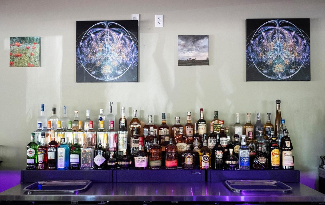 Myrtle Beach’s newest fine dining restaurant “Abundance” opens today at in the Grande Dunes Marketplace shopping center near 82nd Avenue North in Myrtle Beach. The restaurant and bar features an extensive wine list and eclectic original art work as well as outdoor plaza seating. April 27, 2021.