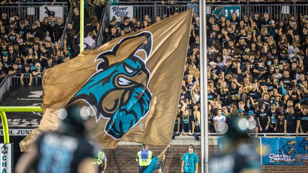 A quarterback for Coastal Carolina University was arrested Wednesday on drugs and weapons charges. November 3, 2022.