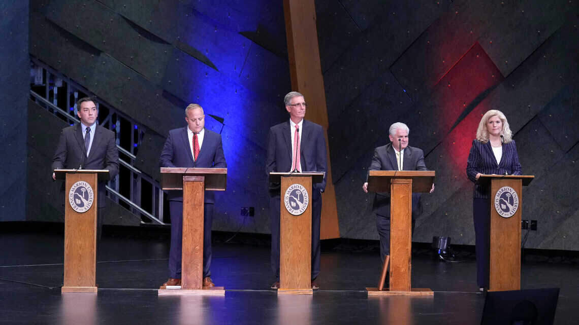 At their first debate, Rice, Fry, Richardson butt heads as each seeks a seat in Congress