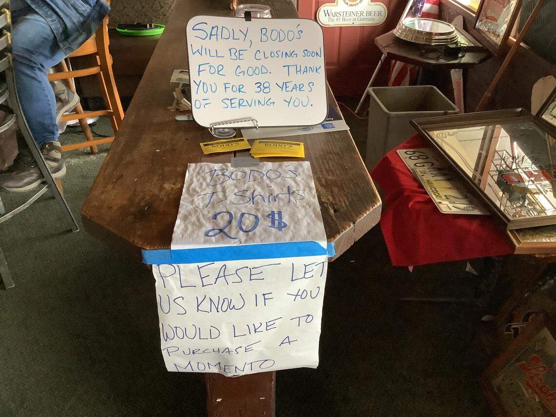 Bodo’s German Restaurant and European Pub will close on April 30 after 38 years in business. It may relocate.