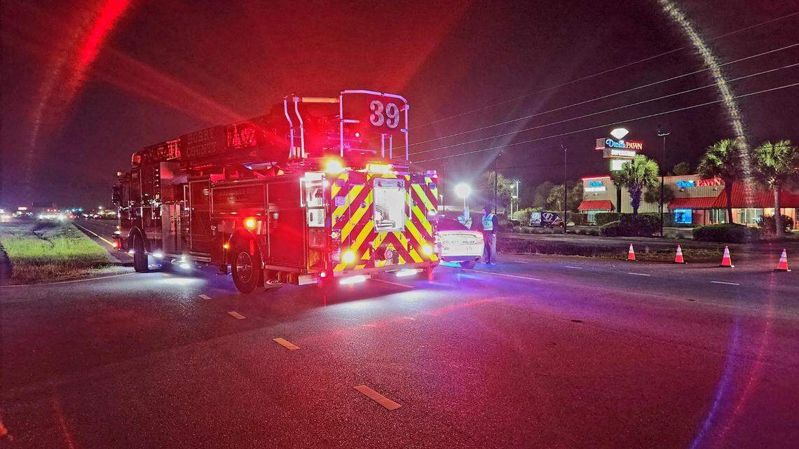 Update: Freightliner kills pedestrian near Carolina Forest. Victim named