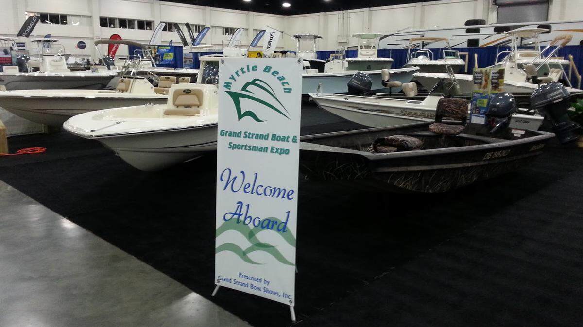 The 37th annual Grand Strand Boat and Sportsman Expo is set for the Myrtle Beach Convention Center next Friday through Sunday.