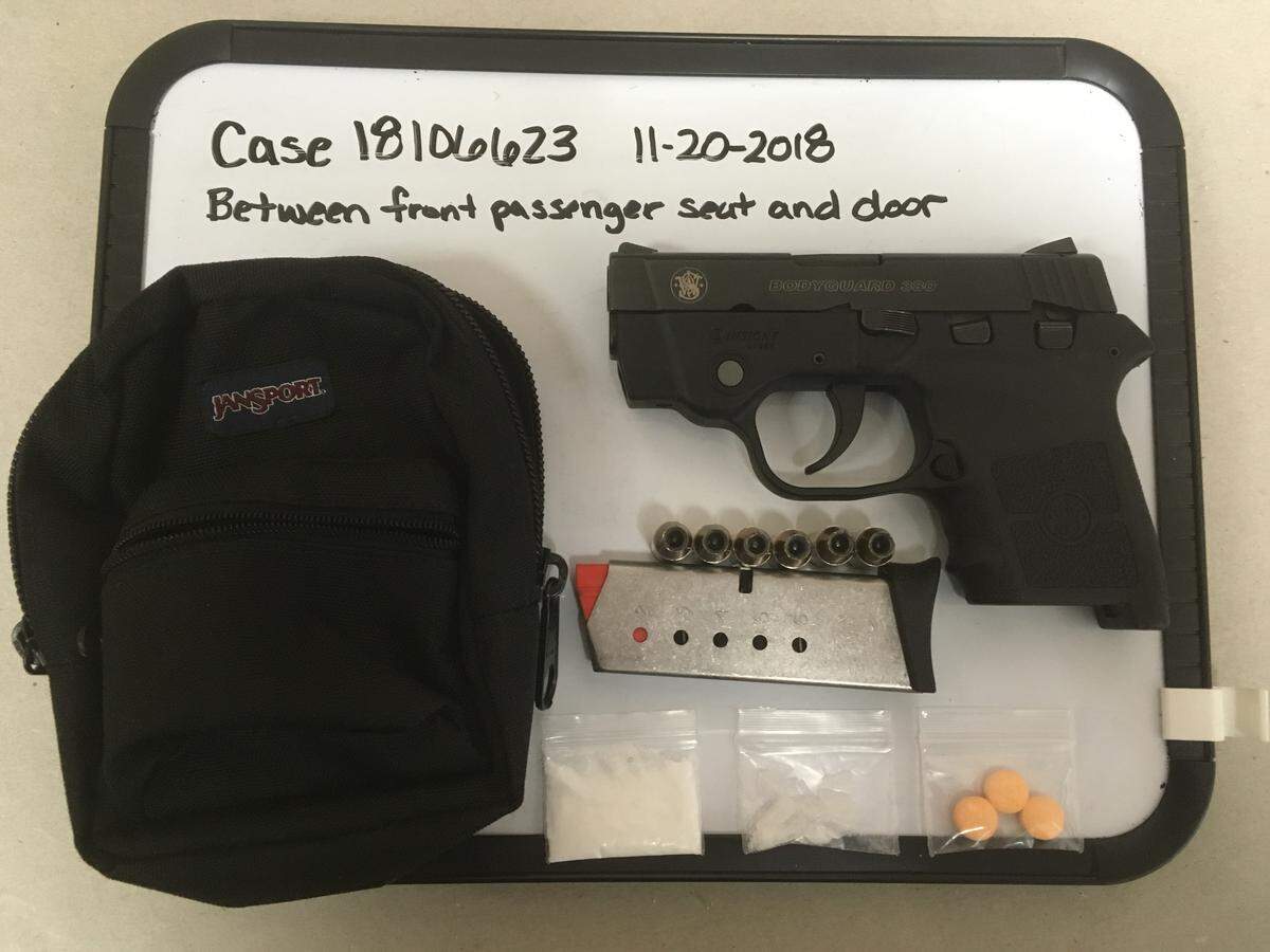 Terry Terill Durant was arrested for trafficking crack cocaine, possession cocaine, methamphetamine, a handgun and possession of a firearm during a violent crime.