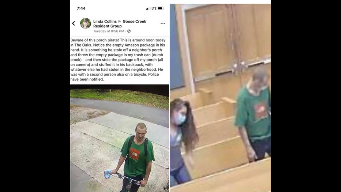 A South Carolina man’s limited wardrobe landed him in jail this week, after police say he came to court dressed in the same outfit seen in surveillance photos during the alleged crime, according to the Goose Creek Police Department.