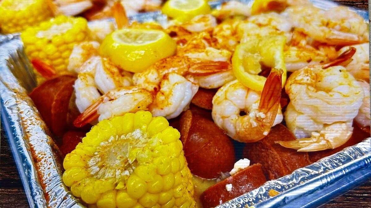 Harrelson’s Seafood Market sells Lowcountry boils cooked and ready to go or frozen, so customers can choose when they want to eat.