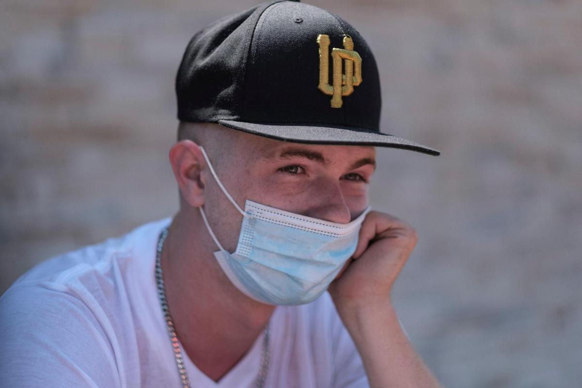 Jordan Brooks, who has been sleeping in a tent outside of a friends house near Loris, says he’s been trying to find a job for months. When the coronavirus hit, he said his first though was, “How am I gonna get a job now, you know? What am I gonna do?” July 14, 2020.