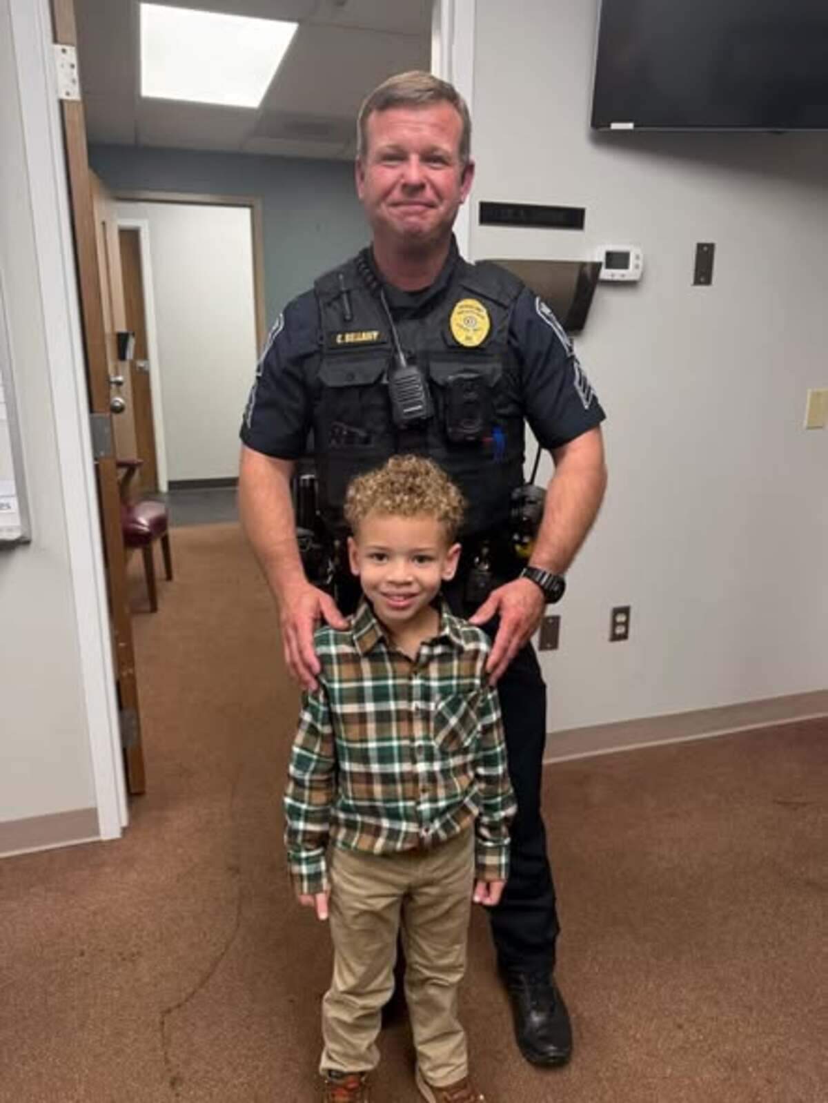 On Sept. 27, 2025, Sergeant Christopher Bellamy of the North Myrtle Beach Police Department rescued a 4-year-old boy who was fully submerged in water as the golf cart he was riding in with his grandmother was on its side in a body of water.