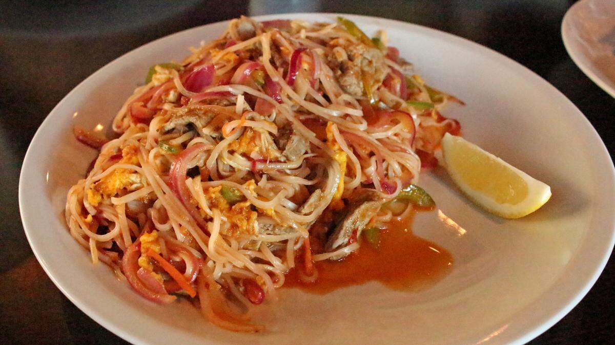 Pad Thai at Fortune Asian Bistro.