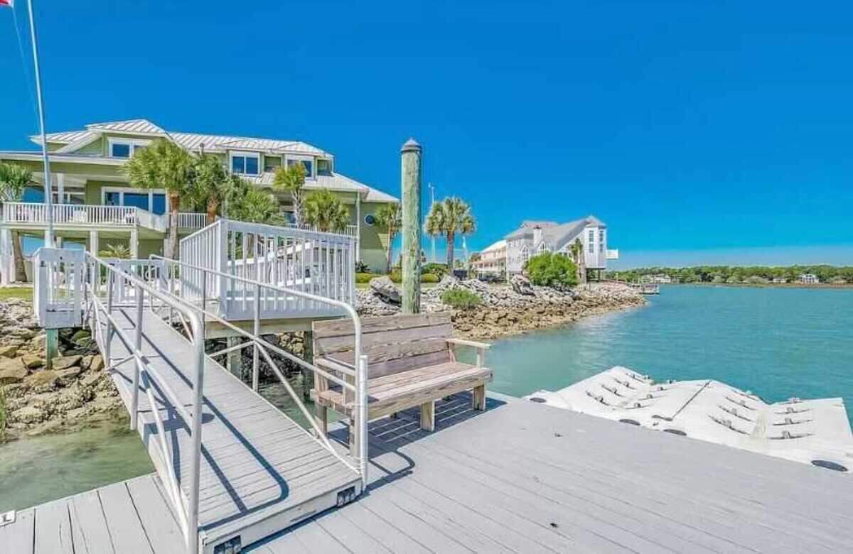 A $2.8 million home is for sale in North Myrtle Beach and listed on Zillow. The four bedroom house is located in the Cherry Grove section of the beach town.