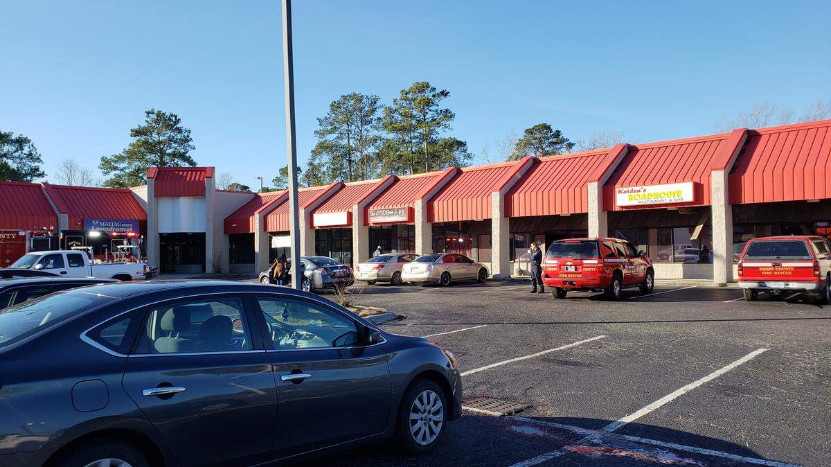 Horry County fire crews were on scene at Kaidens Roadhouse in Socastee on Tuesday morning following a blaze hours earlier.