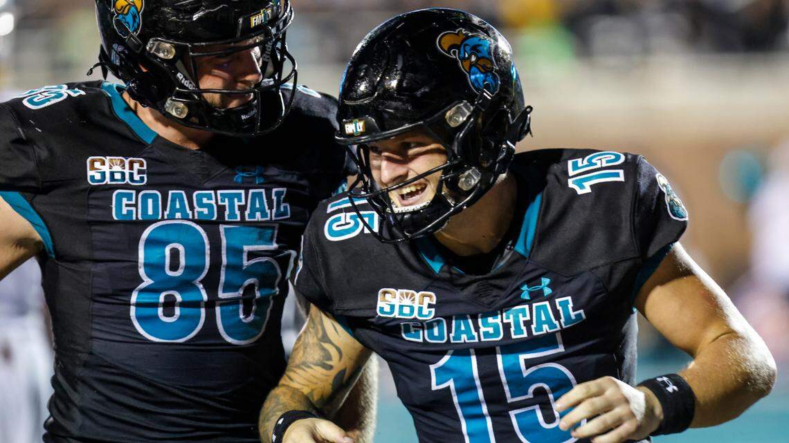 Coastal Carolina quarterback Ethan Vasko enters transfer portal. Here’s what we know