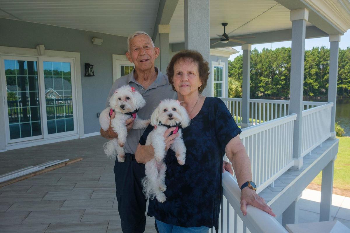 Chuck and Dee Maples contracted with Brighton Construction in early 2021 to build their dream home in Plantation Lakes. They sold their homes out of state and moved here in anticipation of the home being complete before the end of the year but nearly three years later, their home is still not complete. The couple has been living in an RV at a Myrtle Beach campground and racking up expenses including HOA fines and storage fees. Aug. 19, 2024.