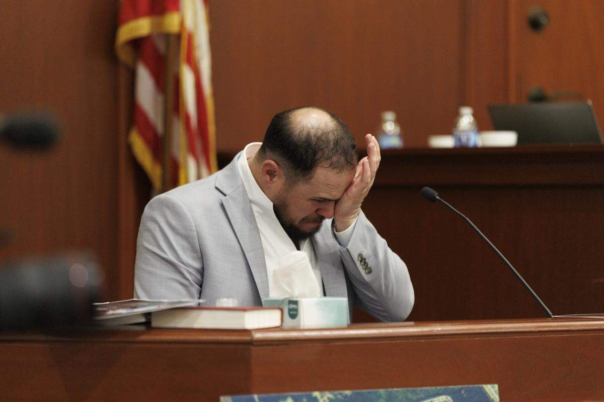 Weldon Boyd gets emotional when he talks about what he called the ‘trauma’ of the shooting of Scott Spivey. Day three of a Stand Your Ground hearing is being held for Weldon Boyd, owner of Buoys on the Boulevard, and Kenneth “Bradley” Williams in the shooting death of Scott Spivey. Boyd and Williams have been named in a wrongful death lawsuit by the Spivey family in his shooting death nearly three years ago. The hearing will determine if the pair are granted immunity under South Carolina’s Stand Your Ground law. Feb. 19, 2026.