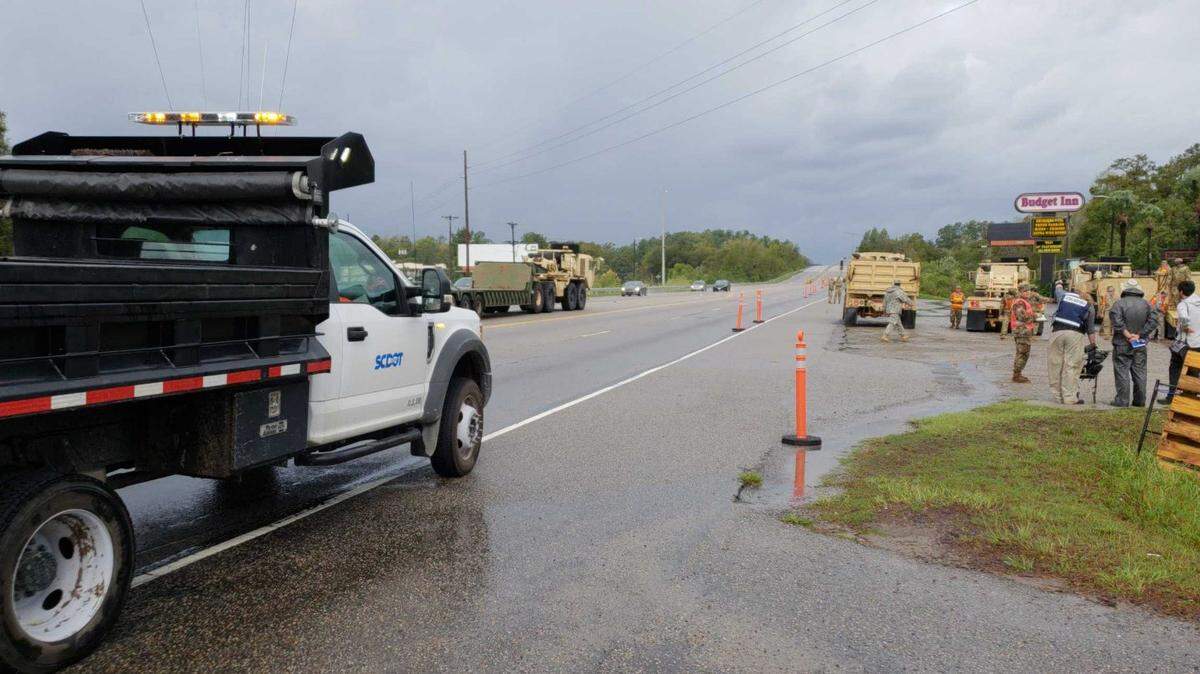 Both lanes of Highway 501 northbound into Conway are closed due to the flood prevention project until further notice.