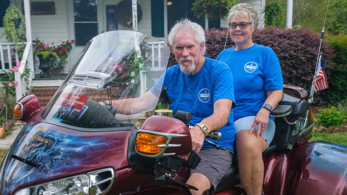 Local biker preacher out for ride and a prayer at Myrtle Beach Bike Rally. Where he’ll be