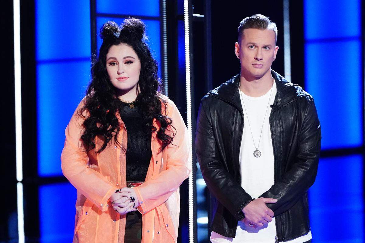 Myrtle Beach resident Jimmy Mowery, right, and Kendra Checketts competed in a live cross battle on NBC’s “The Voice” recently.