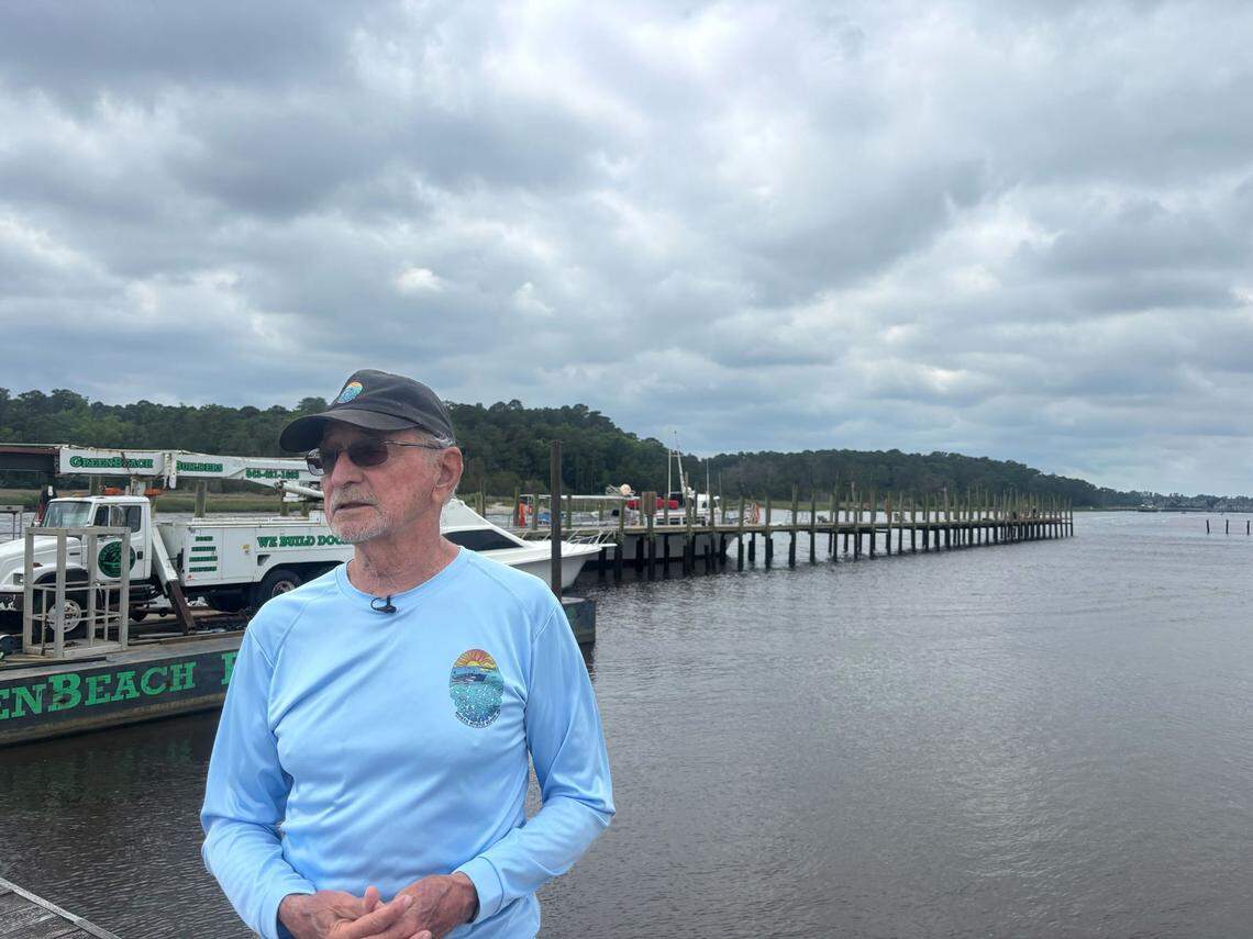Harold Wiegel, the CFO for Myrtle Beach Adventures, said the May 25 shooting at a Little River dock happened as passengers were exiting a boat from North Carolina. May 26, 2025.