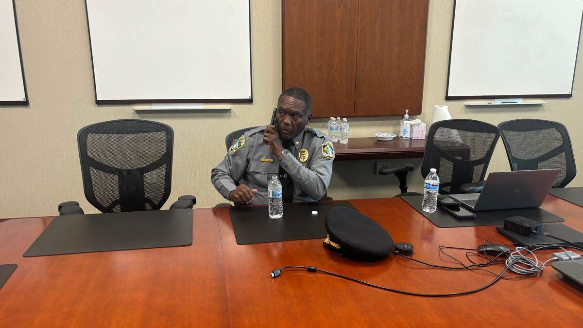 Horry County Police Chief Joseph Hill sat down with The Sun News Tuesday, Sept. 10, 2024, to discuss gang violence, among other topics, before he retires in fall 2024.