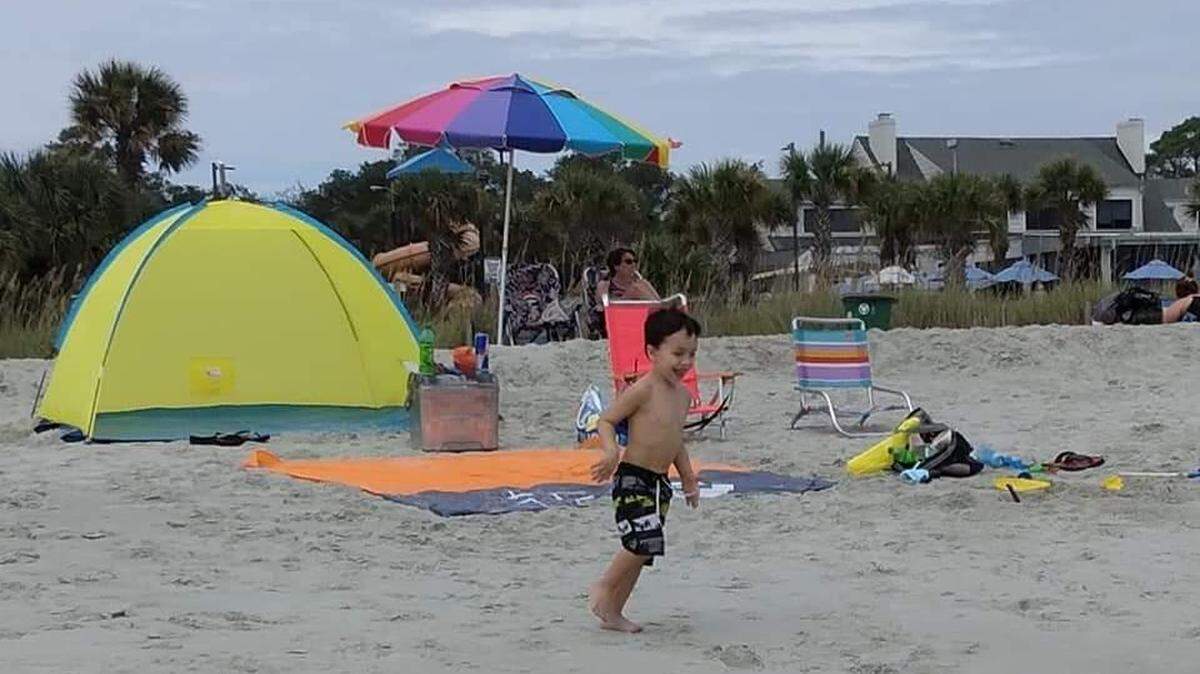 Faith Heath found herself with a number of beach items such as boogie boards and chairs that she couldn’t bring home from her Myrtle Beach trip. After seeing others leave items behind, the West Virginia resident decided to start a Facebook group where others could share their vacation items.