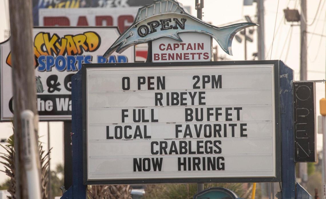 Crab legs are in short supply for Myrtle Beach restaurants. Snow and king crab legs are scarce and popular Grand Strand area restaurants are feeling the pinch as prices for the crustaceans has increased. April 9, 2021.