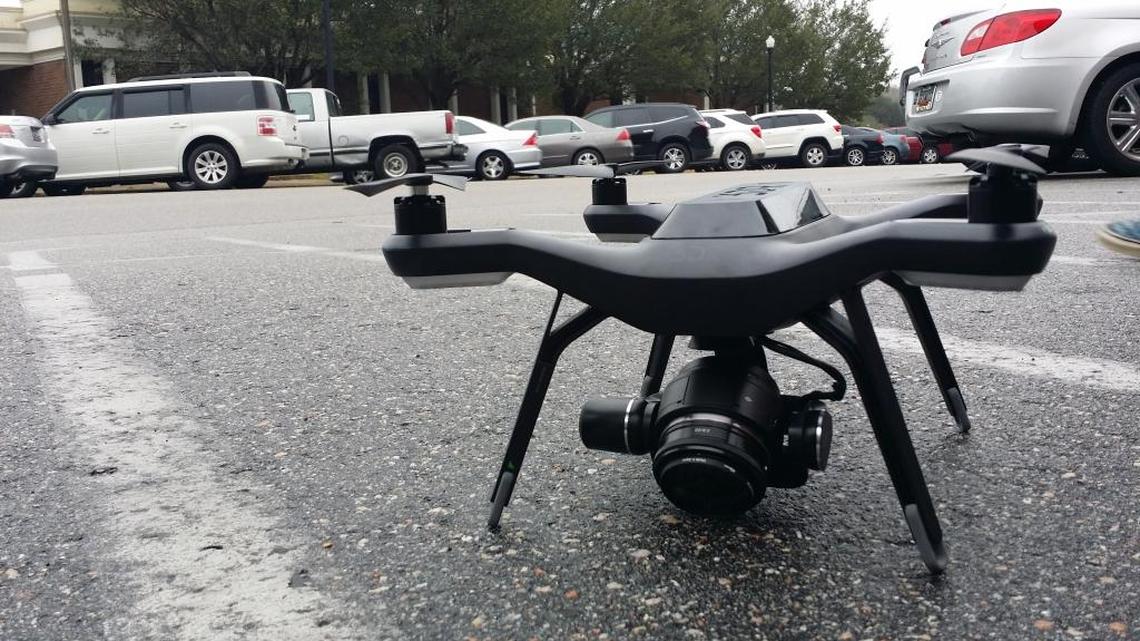 Drones used by Horry County are flying over the Grand Strand to capture dune and sand data.