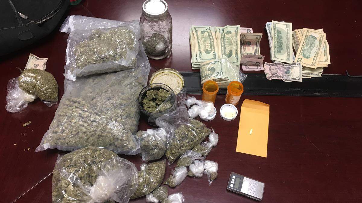 Dayquan Devon Johnson was arrested for two counts of possessing and distributing marijuana and trafficking crack cocaine.