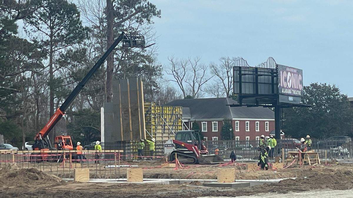 Construction crews work on a new medical center in the Myrtle Beach area near Myrtlewood Golf Club. The City of Myrtle Beach approved the plan in March 2024.