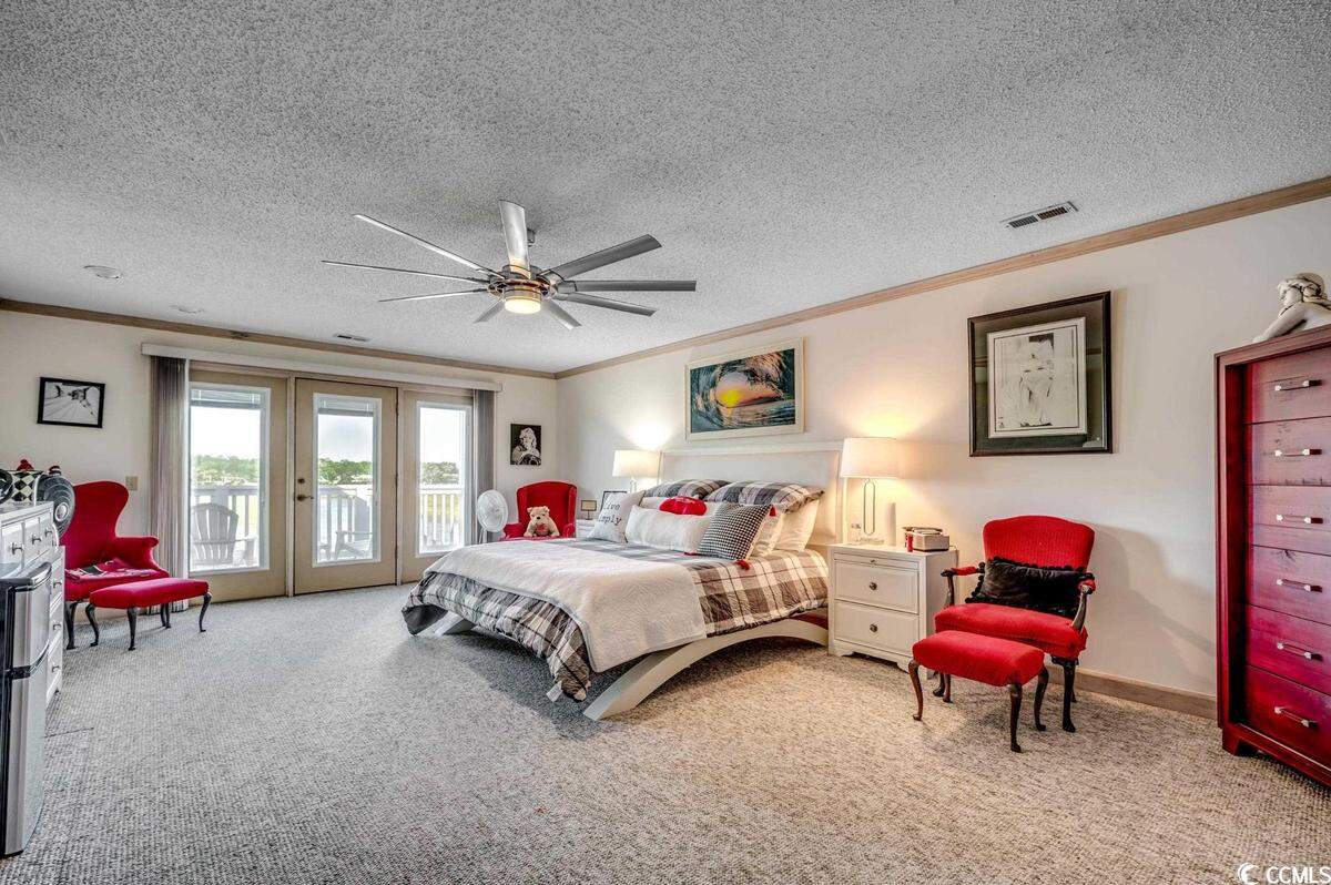 A waterfront home in North Myrtle Beach’s Cherry Grove is listed for $2.6 million. The house has 5 bedrooms and water access. Provided photo. Oct. 23, 2023.