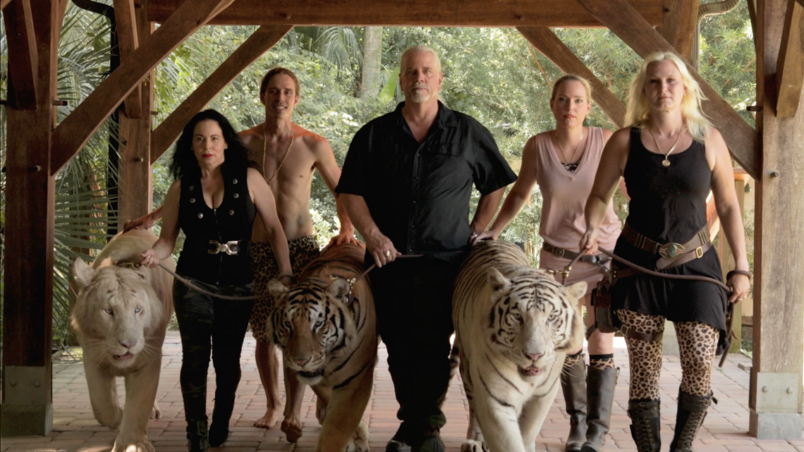 Bhagavan “Doc” Antle (center), owner of Myrtle Beach Safari and star of Netflix’s “Tiger King” documentary series, will be featured in a new documentary called “Tiger Kingdom.”