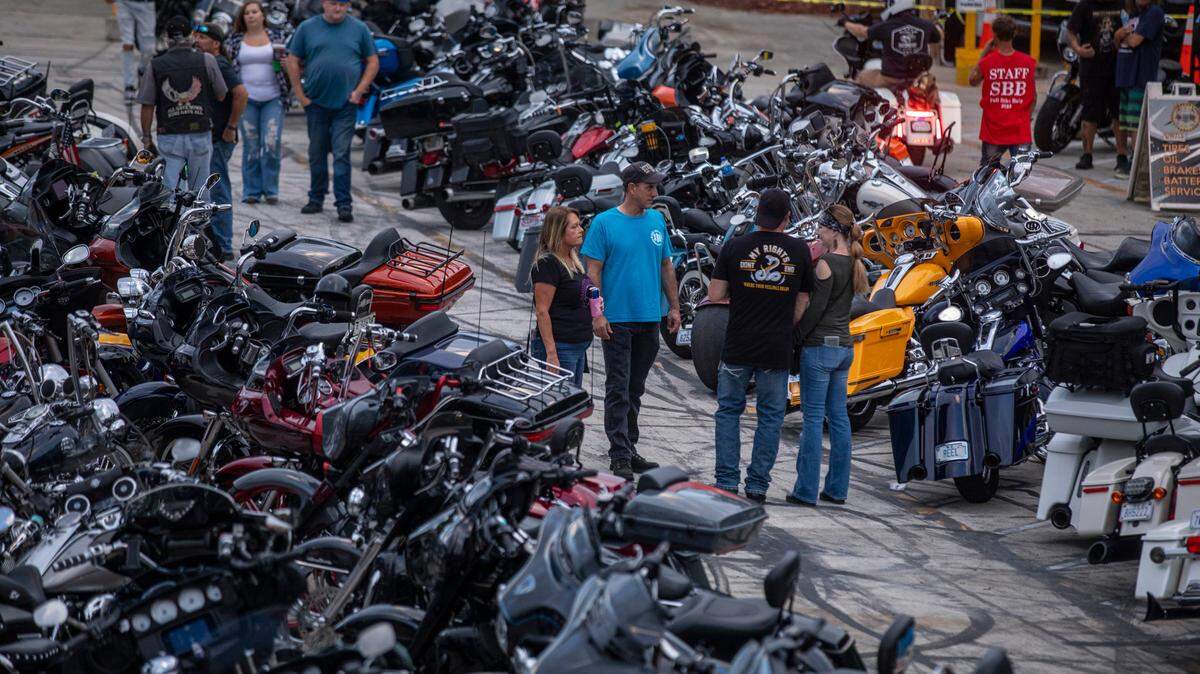 Last year bikers braved rain in the Grand Strand for the 2023 Fall Rally.
