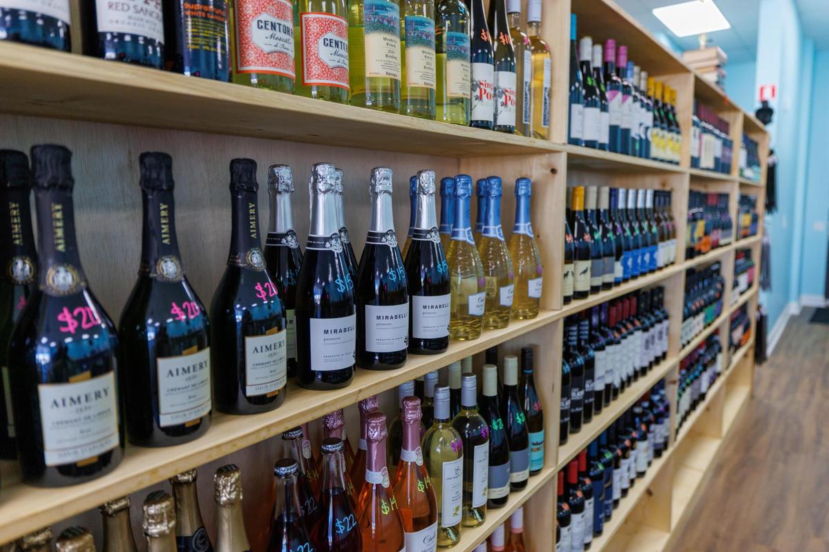 Bookworm and Vine, a new book store and wine bar has opened on Highway 707 near Socastee, SC. The shop will also serve coffee and beer as patron peruse new and used books. Wednesday, March 26, 2025.