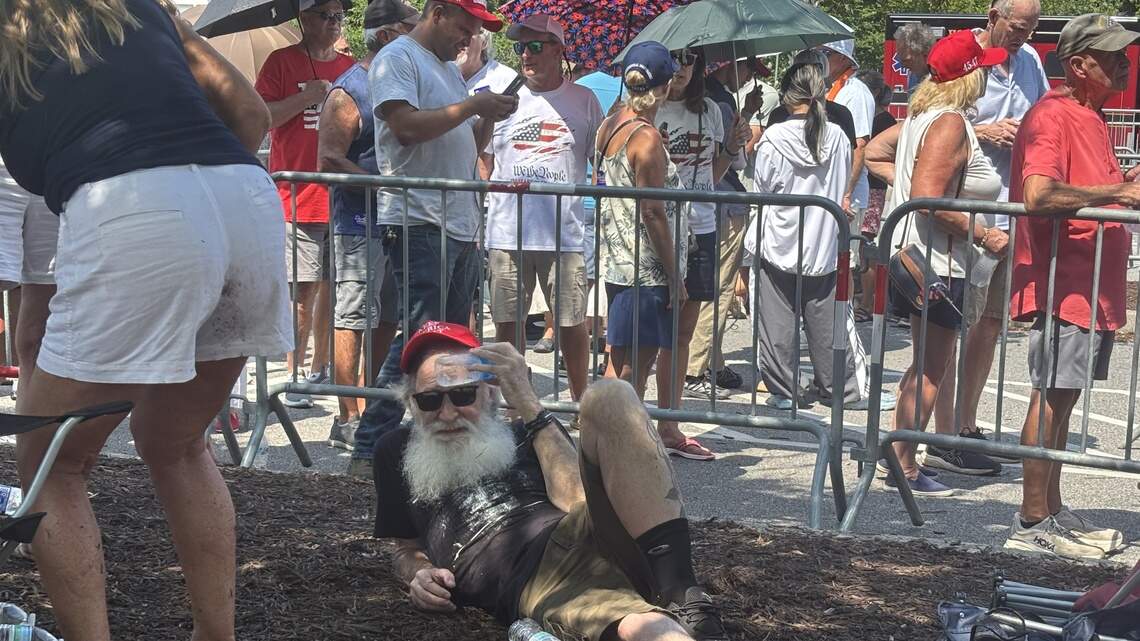 SC rally attendees waited hours to see Trump. Some still not sure on Darline Graham