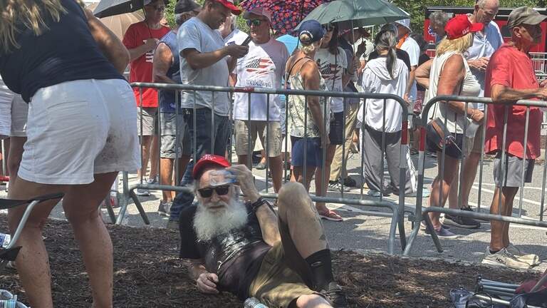 SC rally attendees waited hours to see Trump. Some still not sure on Darline Graham
