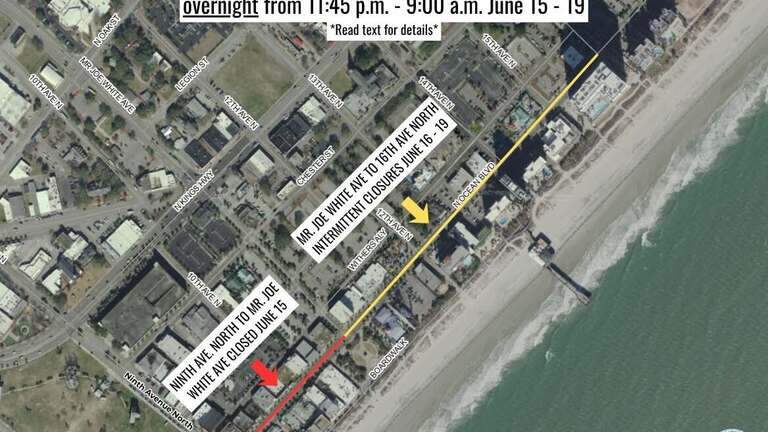 Why new lights will brighten up Myrtle Beach’s downtown Ocean Blvd. all year long