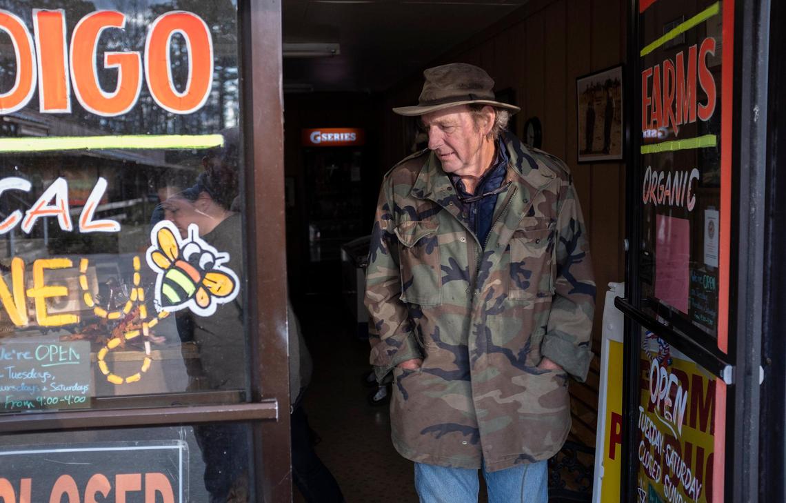 Indigo Farms straddles the North and South Carolina line in the path of several of the proposed routes for the Highway 31 north expansion. Sam Bellamy and his daughter Sallie Lun are speaking out about their concerns for the future of their multi-generational farm. Tuesday, December 2, 2019.