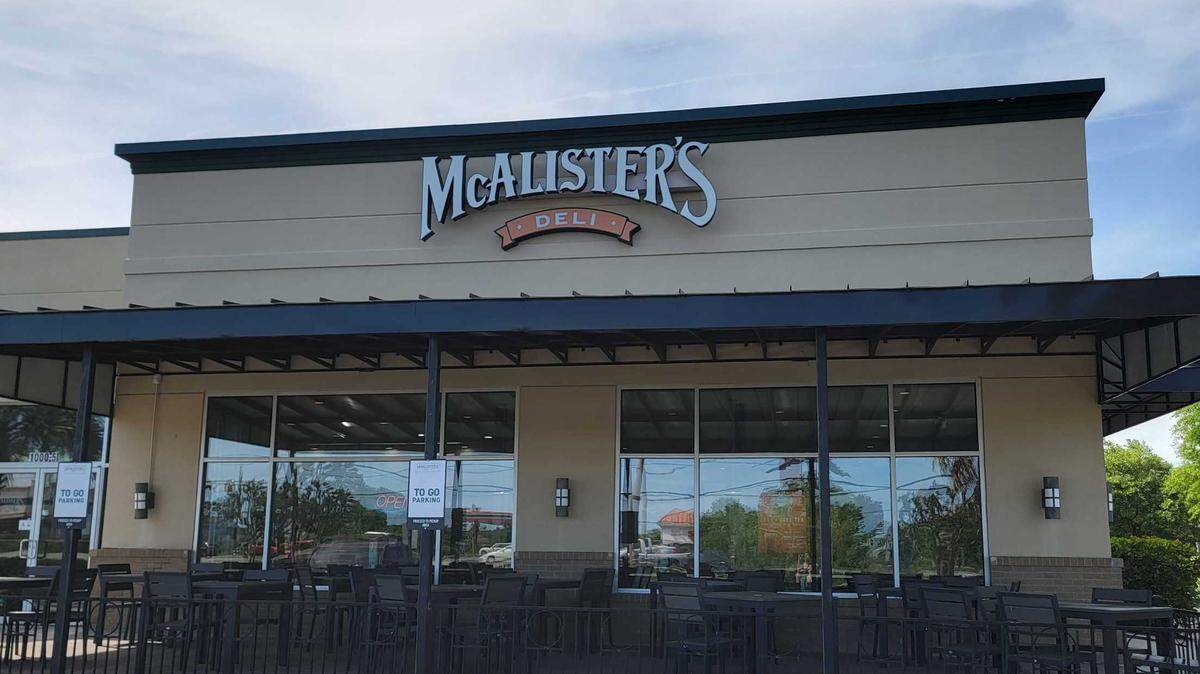 There are six McAlister’s Deli locations in the greater Myrtle Beach area.