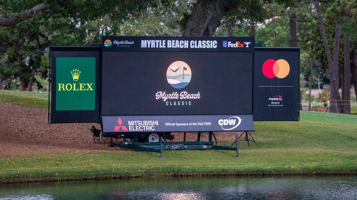 The inaugural 2024 Myrtle Beach Classic, a PGA TOUR event teed off at The Dunes Beach and Golf Club in Myrtle Beach, S.C. The four day event is part of the FedExCup Regular Season schedule featuring a $3.9 million purse and is sponsored by Visit Myrtle Beach. May 9, 2024.
