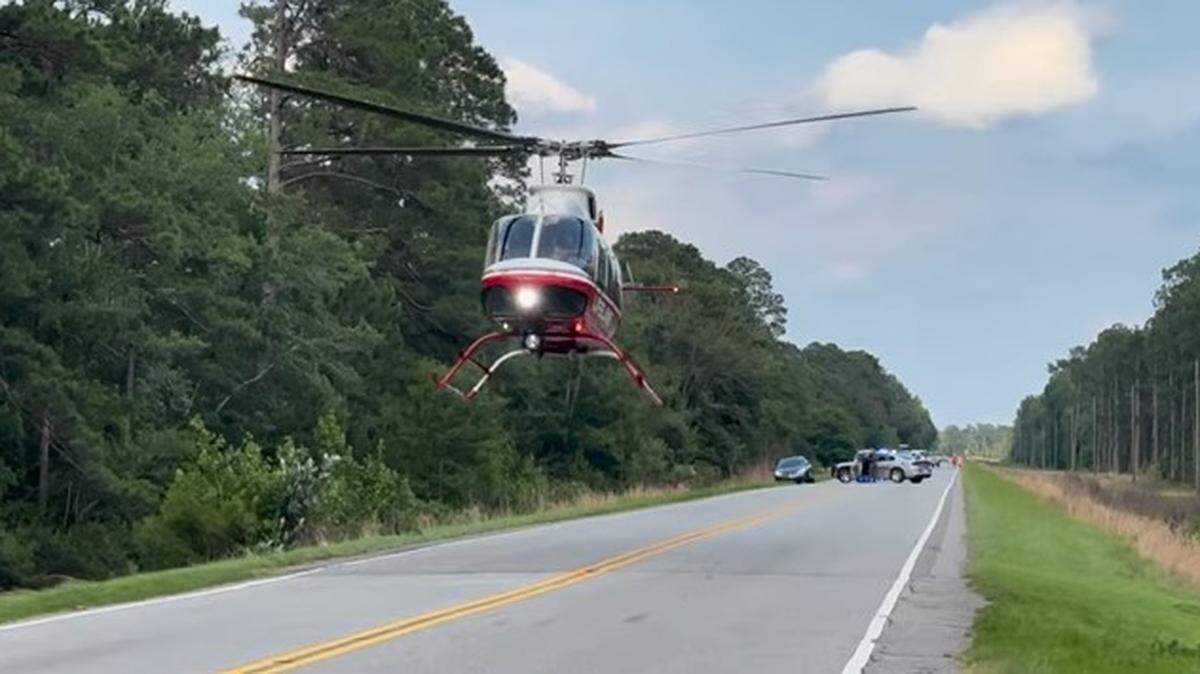 South Carolina Department of Natural Resources and Horry County Fire Rescue responded to a boating accident Monday, May 27, 2024, for a crash on the Little Pee Dee River involving two boats. Two people were transported to the hospital, one by medical helicopter.