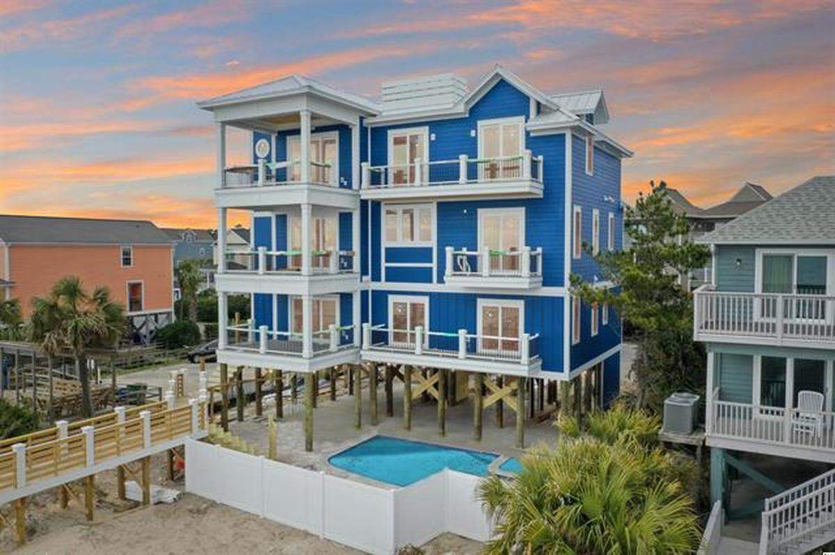 219 South Seaside Drive, Surfside Beach, S.C. $3.6M. The top ten highest price homes sold in the Myrtle Beach area in 2022. February 27, 2022.