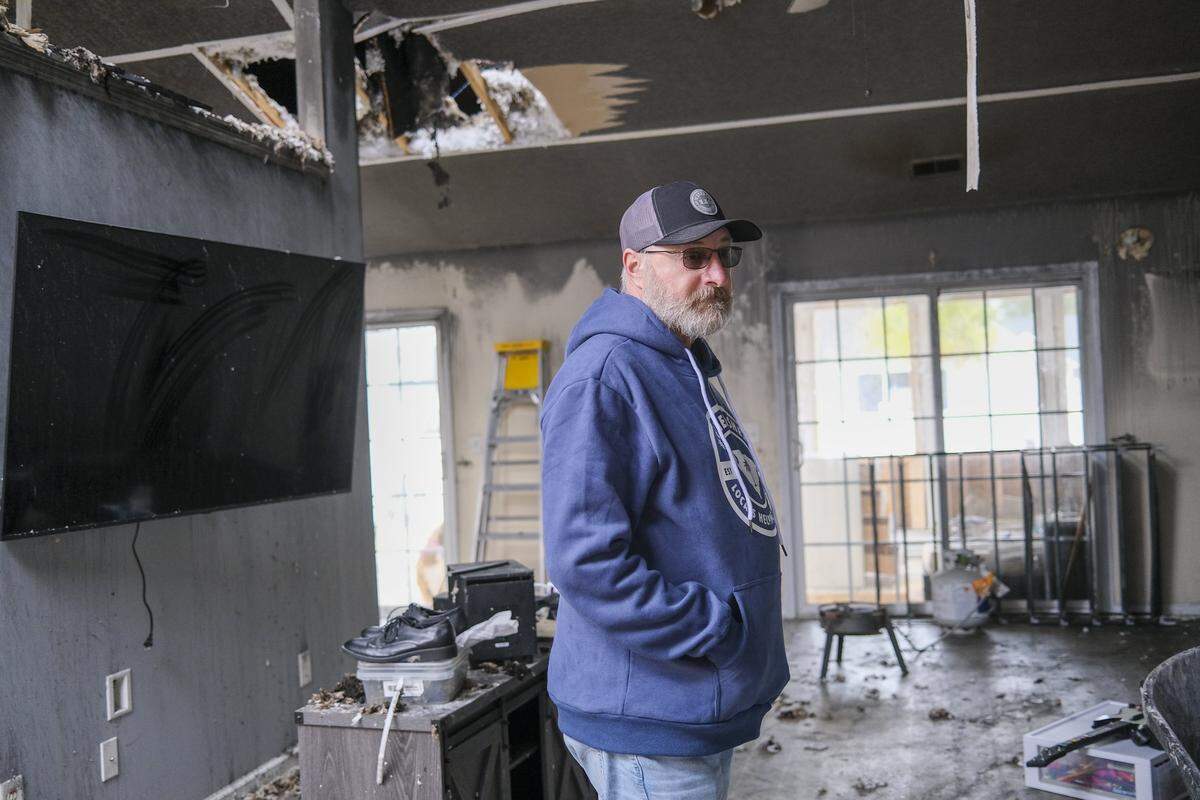 After a fire severely damaged Terry Waters' home in the Forestbrook neighborhood near Myrtle Beach, he discovered his insurance had lapsed. The community is stepping up to help through social media campaigns. Waters says it has been a "nightmare" but with the community's help he is determined to rebuild. 