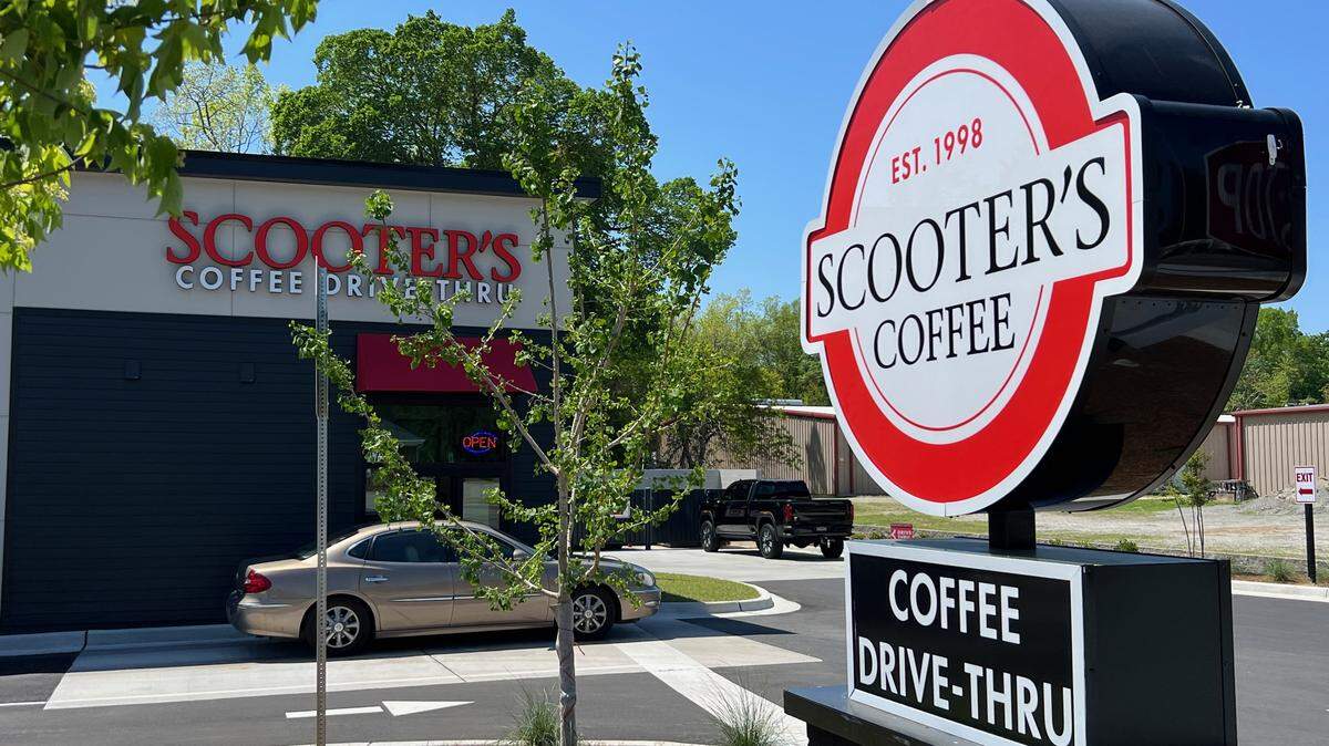 A new location of Scooter’s Coffee has opened up in Conway, S.C. The location features a drive-thru. 