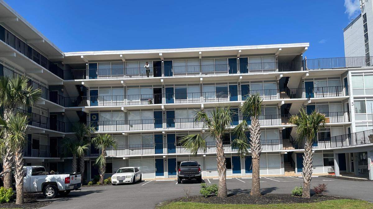 At 2010 South Ocean Blvd. in Myrtle Beach, this 67-unit apartment complex is for sale on the website Crexi. The apartment previously was a hotel that closed from 2020-21 due to a Horry County Court order.