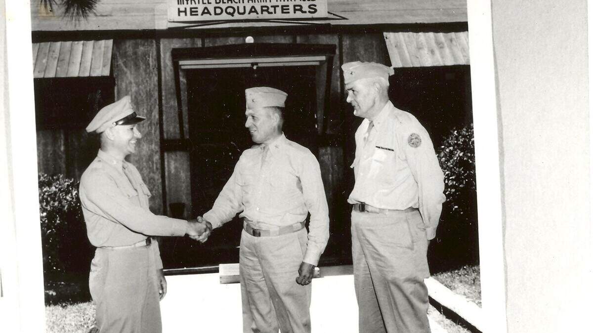 A photo from the Myrtle Beach Airfield.