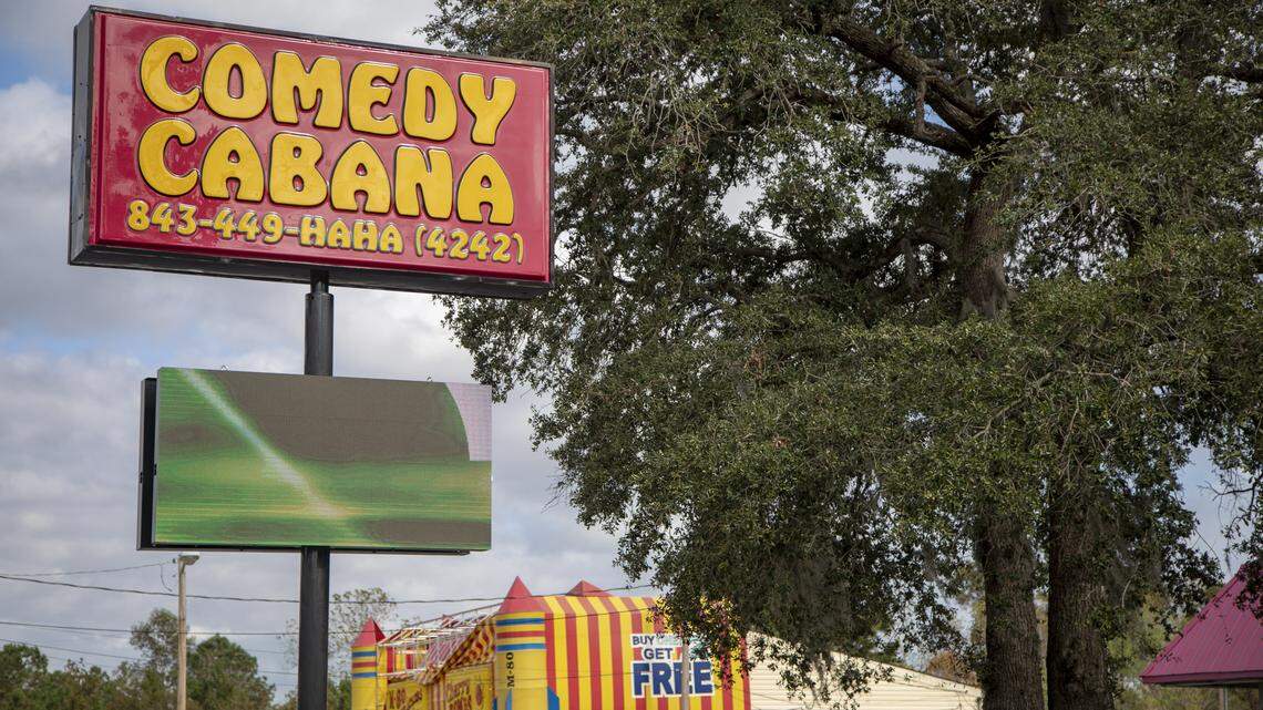 The Comedy Cabana is located at 9588 N. Kings Highway in Myrtle Beach.