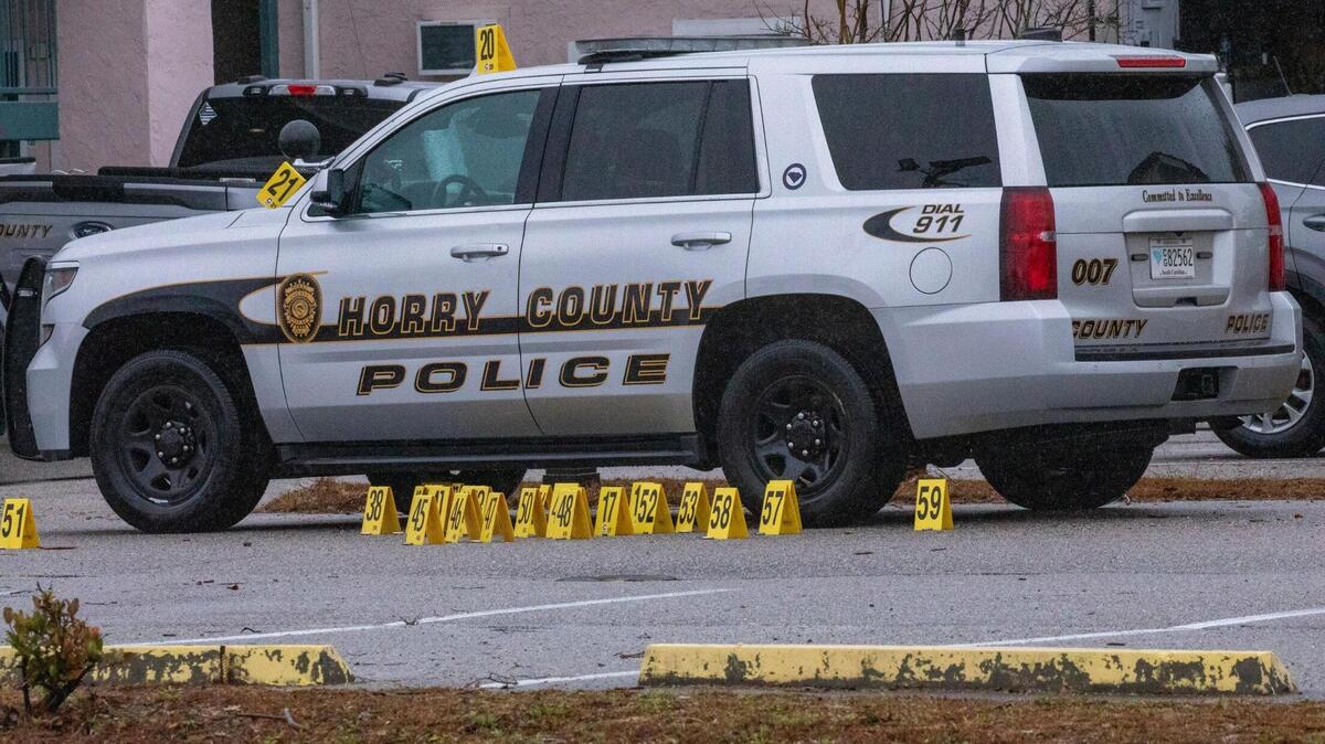 The Horry County Police Department works the scene of a barricaded subject in Surfside Beach on Jan. 29 in this Sun News file photo.