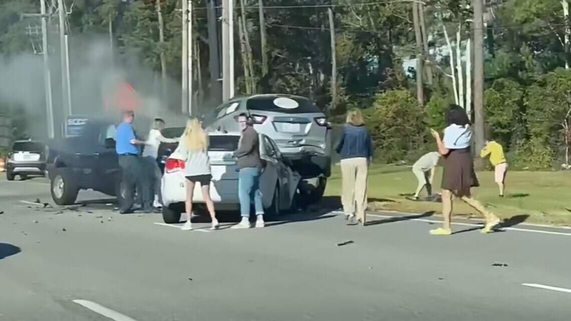 Myrtle Beach restaurant worker dies in fiery multi-vehicle crash on Highway 17 Bypass